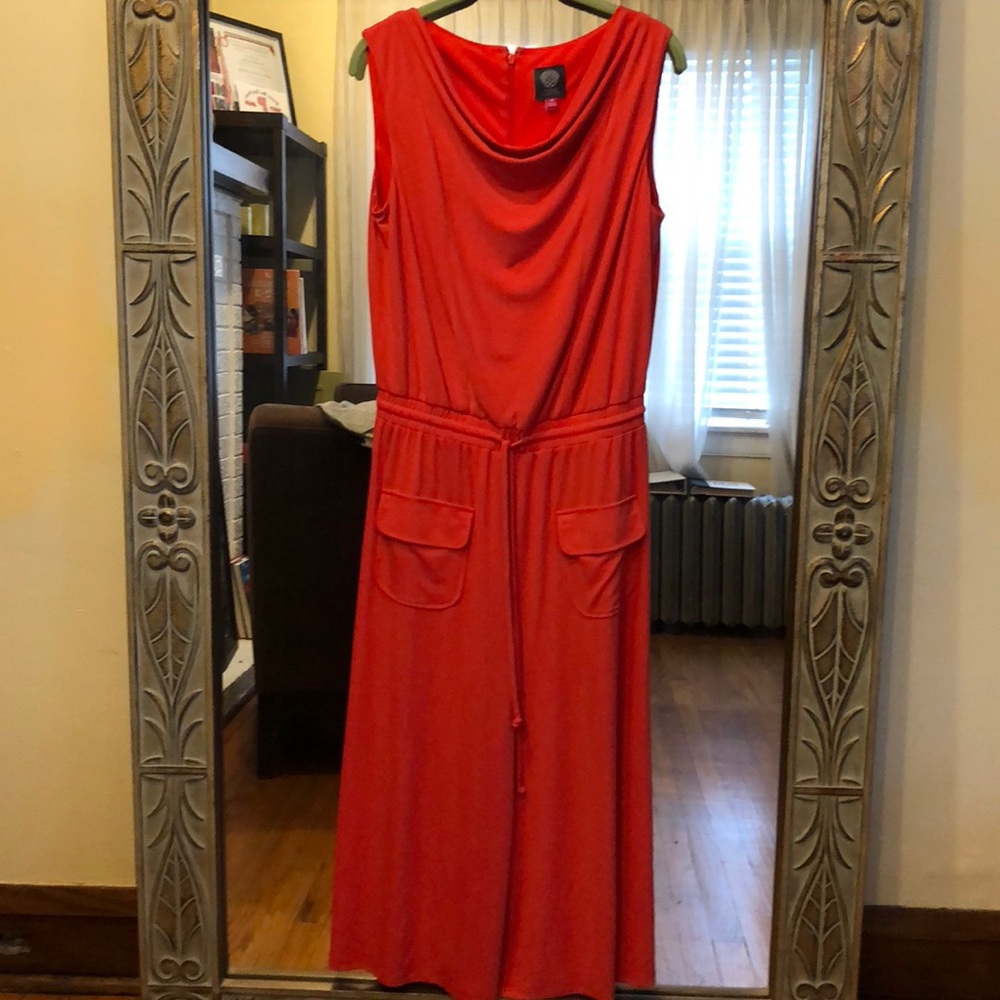 Vince Camino jumpsuit white legs